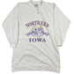Vintage Nothern Iowa Longsleeve Dress Sweatshirt White - XL
