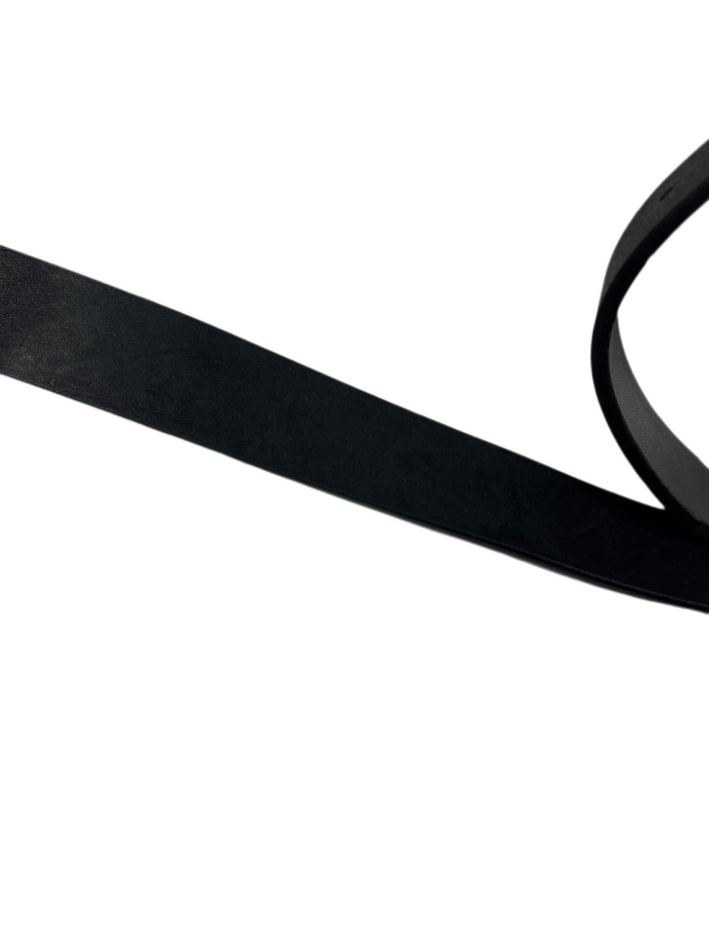 Y2k Playboy Leather Belt Black 2004