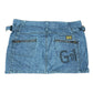 Y2k G-Star Raw Mini Low Waist Denim Skirt Blue - S