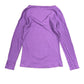Y2k Desigual Long Sleeve Top Purple - XS