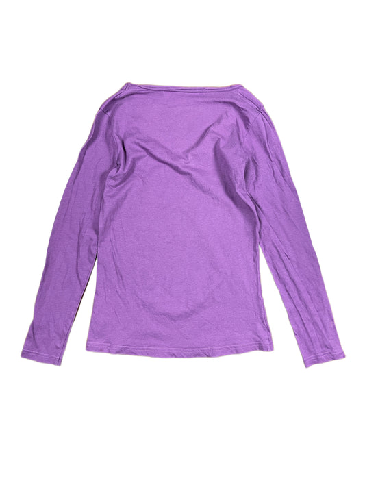Y2k Desigual Long Sleeve Top Purple - XS