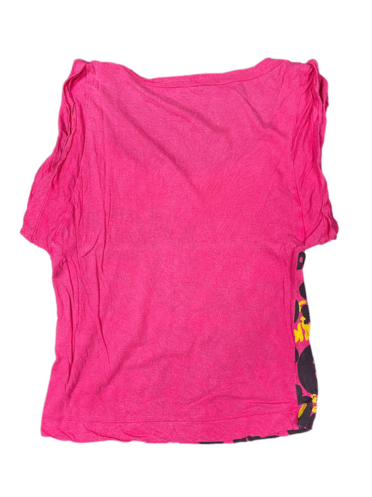 Y2k Miss Sixty Sleeveless Top Pink - M