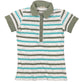 Coronel Tapiocca Short Sleeve Top Khaki White - S