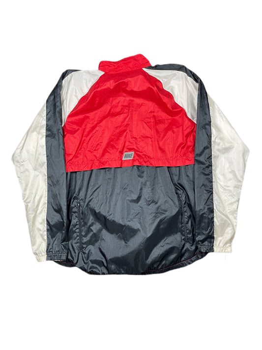 Vintage Nike 1980s Sport Jacket Red White - L