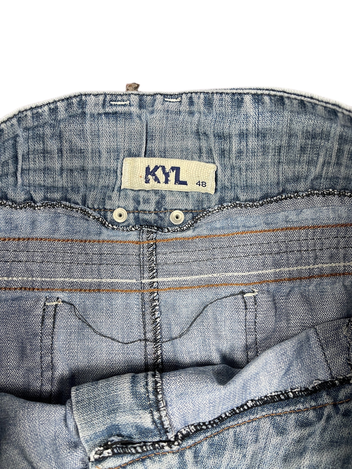 Vintage KYL Denim Skirt Blue - XXXXL