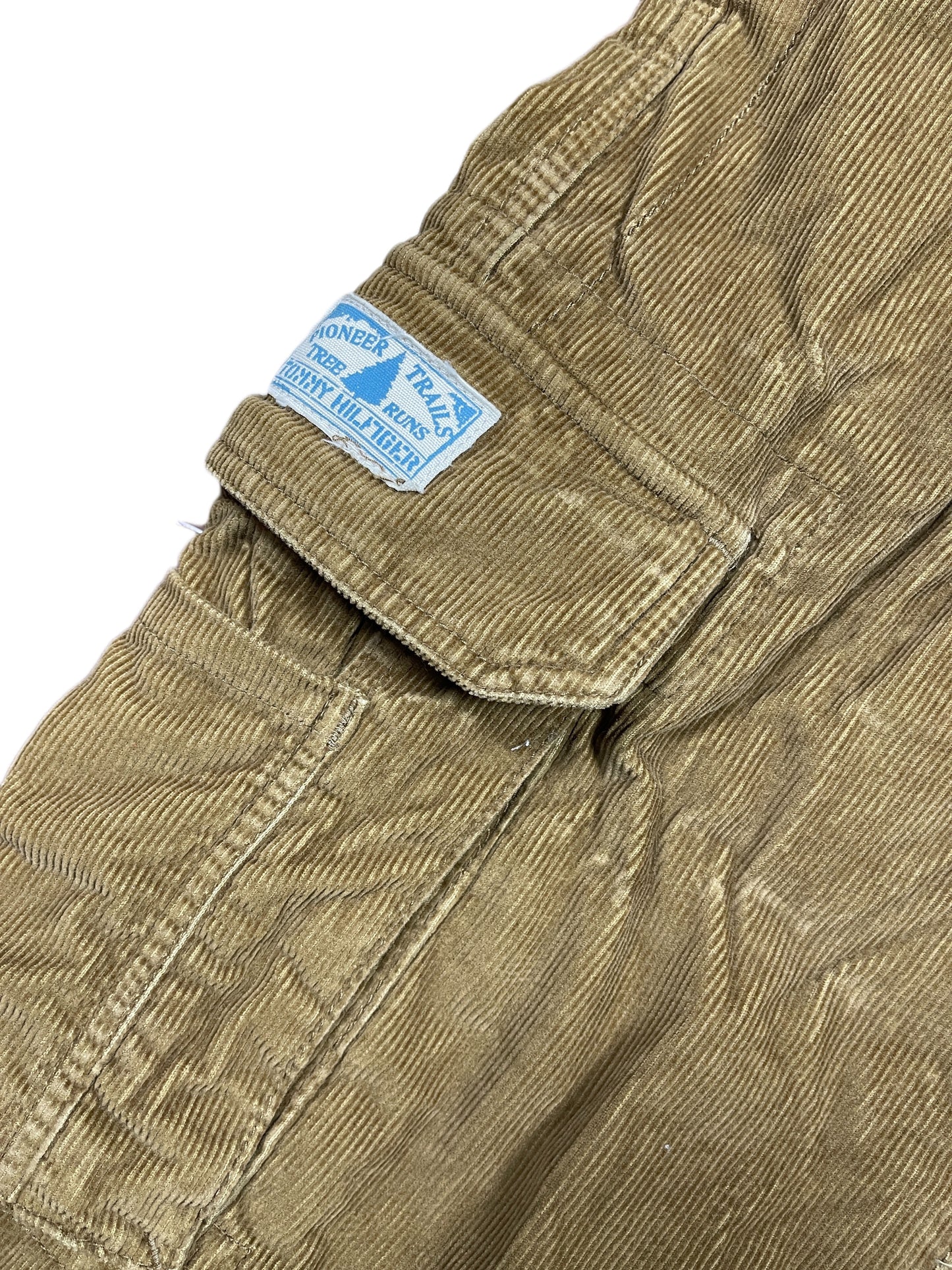 Tommy Hilfiger Bootcut Corduroy Pants Brown - XS