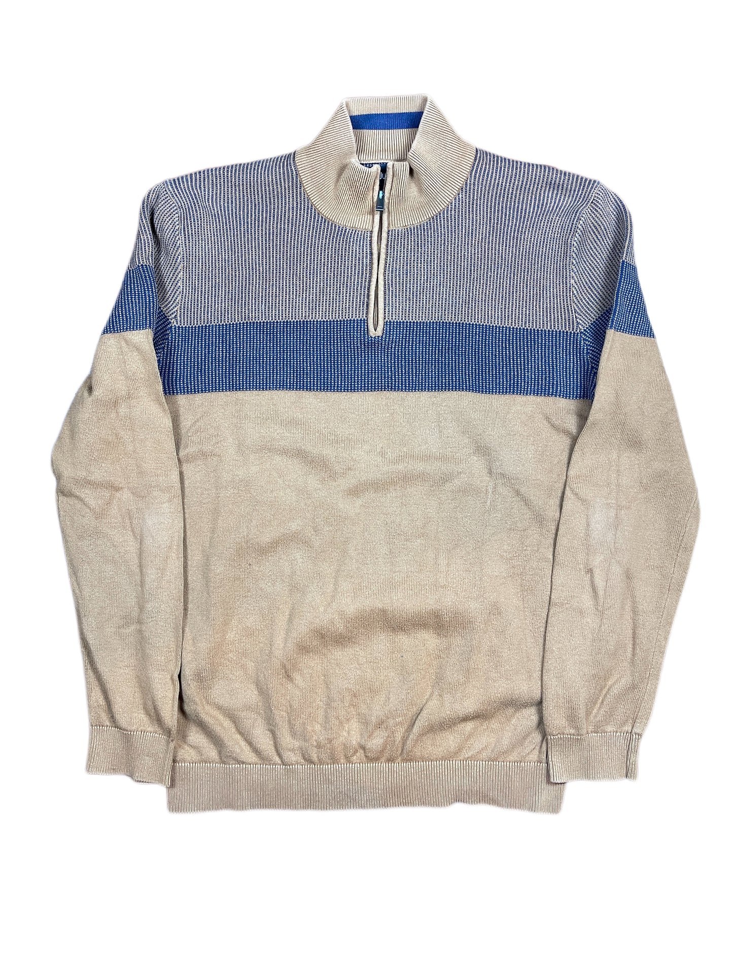 Vintage Jules Zip Sweatshirt Brown - L