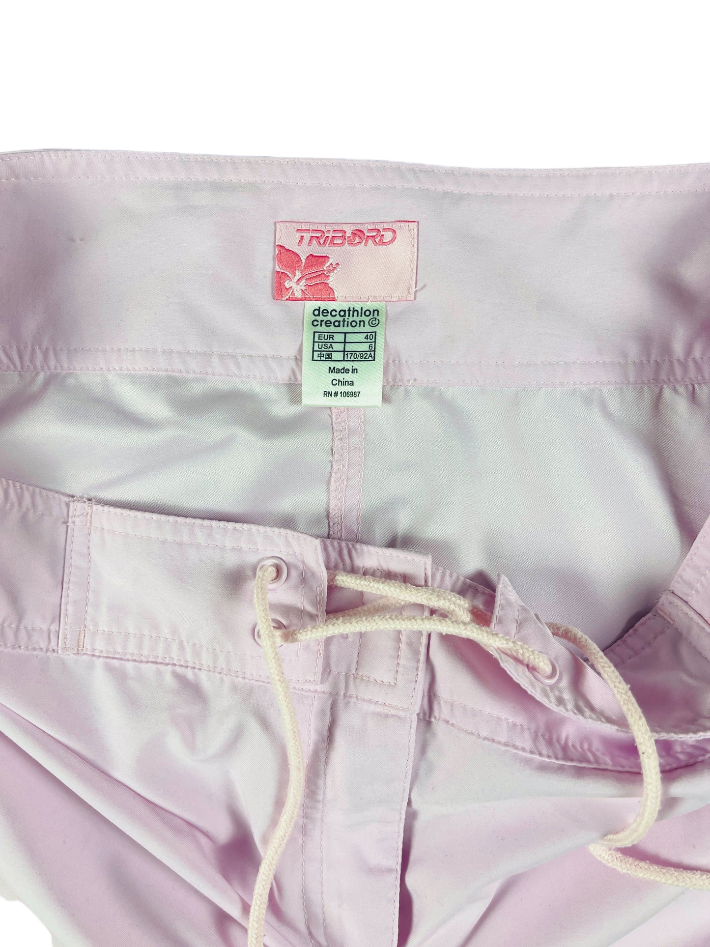 Y2k Tribord Mini Skirt Pink - L