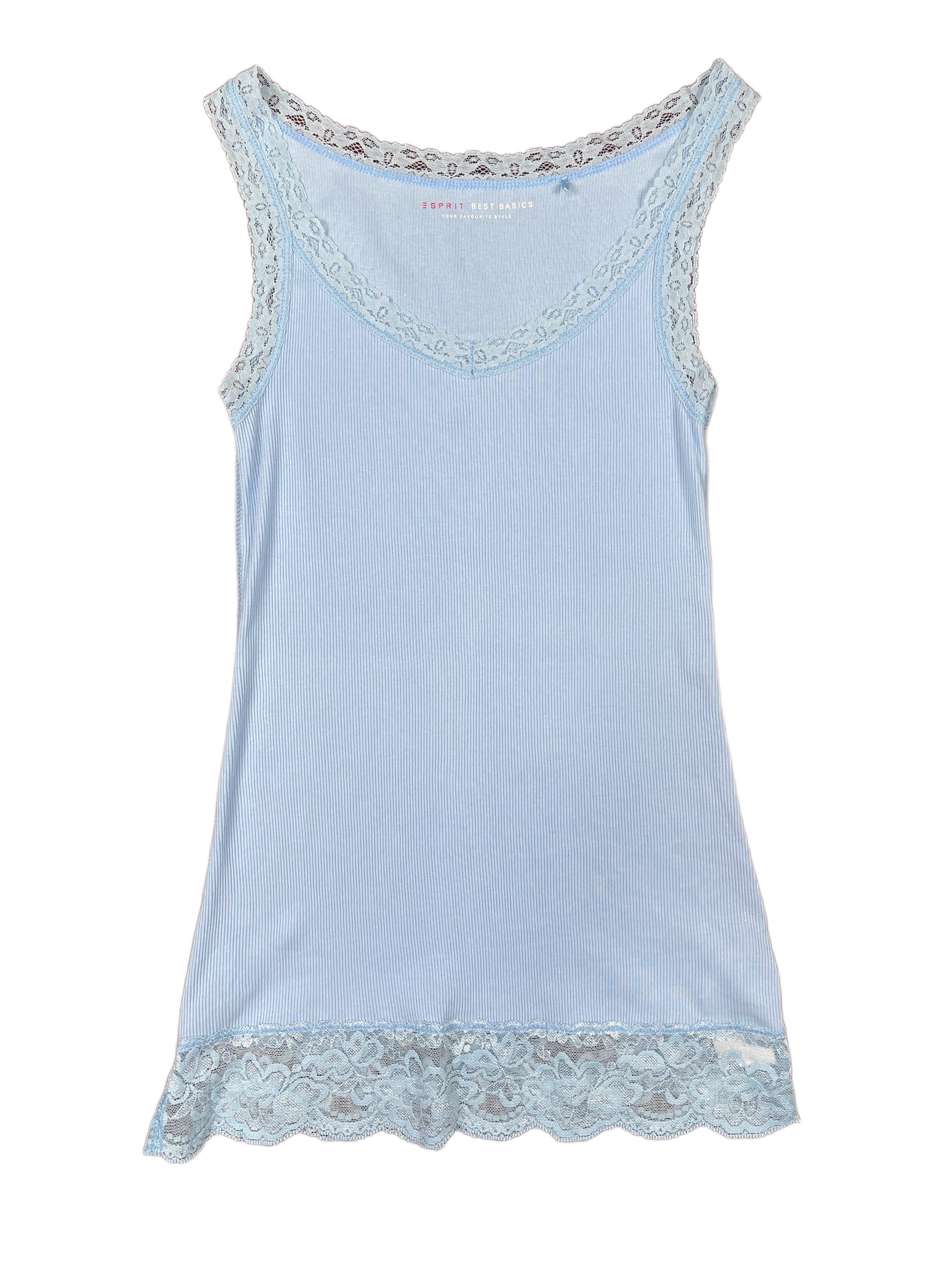 Esprit Sleeveless Mini Dress Blue - M