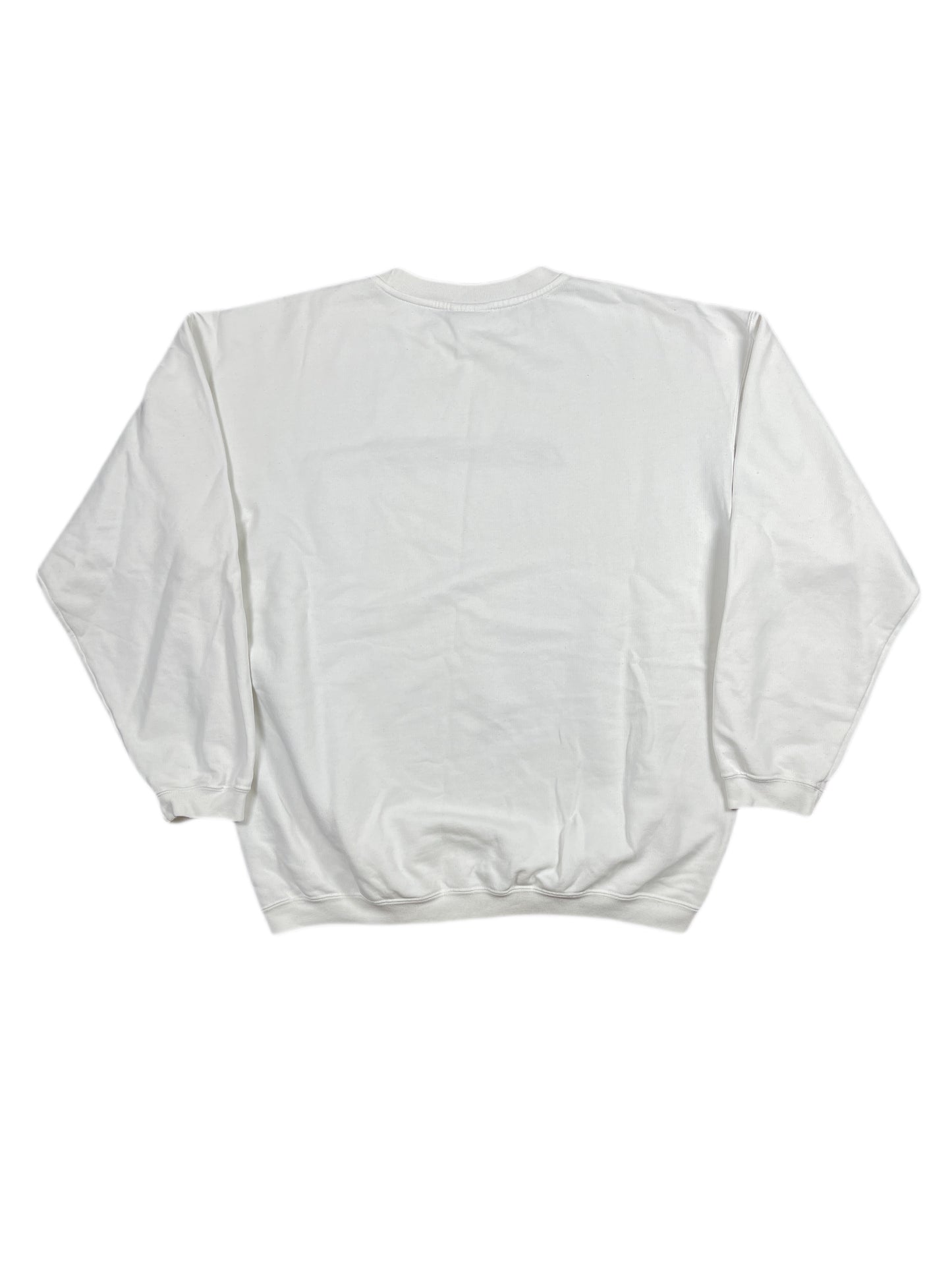 Y2k Reebok Sweatshirt White - L/XL