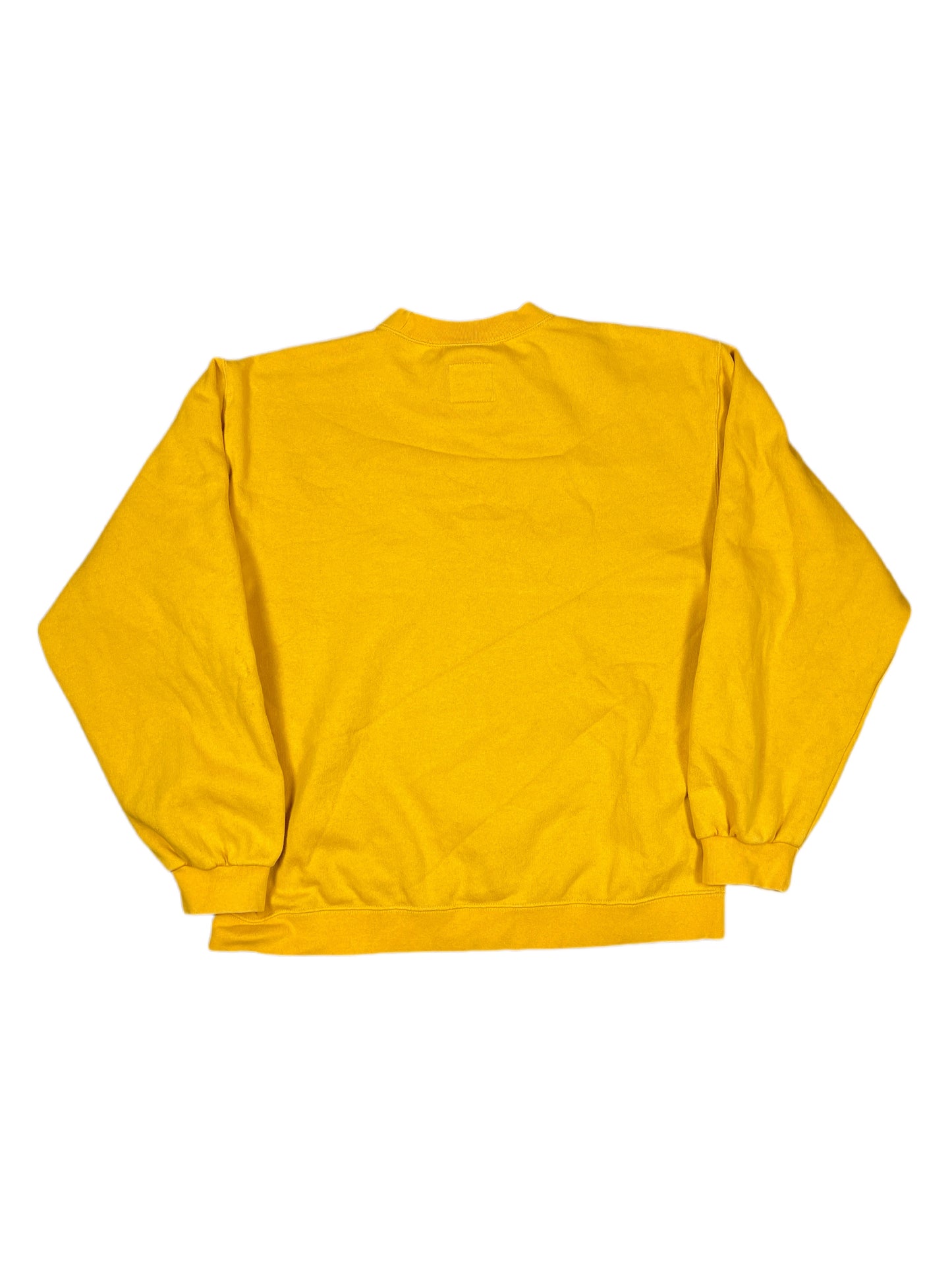 Vintage Nike 1990s Sweatshirt Yellow - S