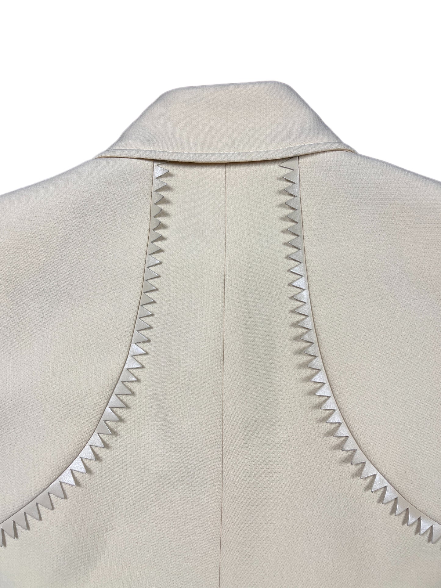 Vintage Gianni Versace Blazer Cream Beige - M/L