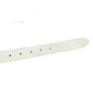 Y2k Playboy Leather Belt White 2004
