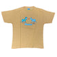 Vintage Cow T-Shirt Orange Miguel Carayga - XS