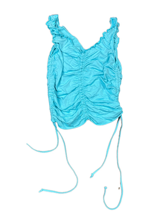 Y2k Sleeveless Top Blue - S