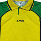 Vintage Jako Football Jersey Yellow Polyester S