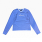 Vintage Nike 1990s Angel Devil Longsleeve Top Blue - M
