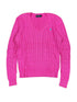 Vintage Polo Ralph Lauren Knitted Sweater Pink - S