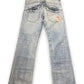 Caster Bootcut Low Waist Blue Denim Pants 2000s y2k | M