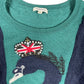 Vintage Manoush Long Sleeve Dress Green - M
