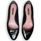 Vintage 2000s Louis Vuitton Black Patent Leather Ballerina Flats Made in Italy | EU37.5