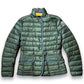 Parajumpers Alisee Quilted Thin Green Down Jacket | S
